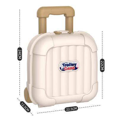 Rolling Storage Suitcase for Kids