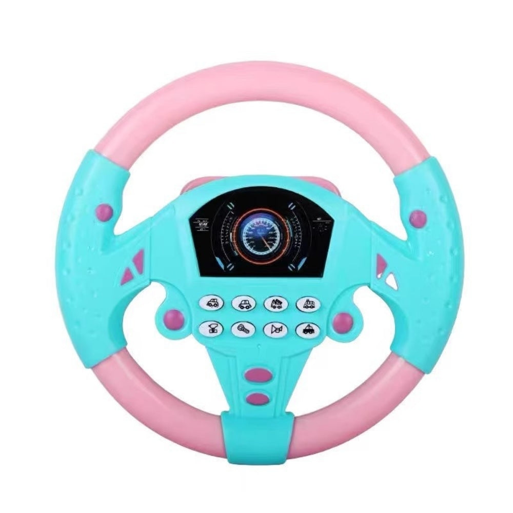Volant interactif pour enfants avec boutons et sons