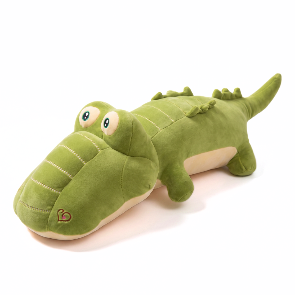 Soft Cuddly Lying Crocodile Plushie