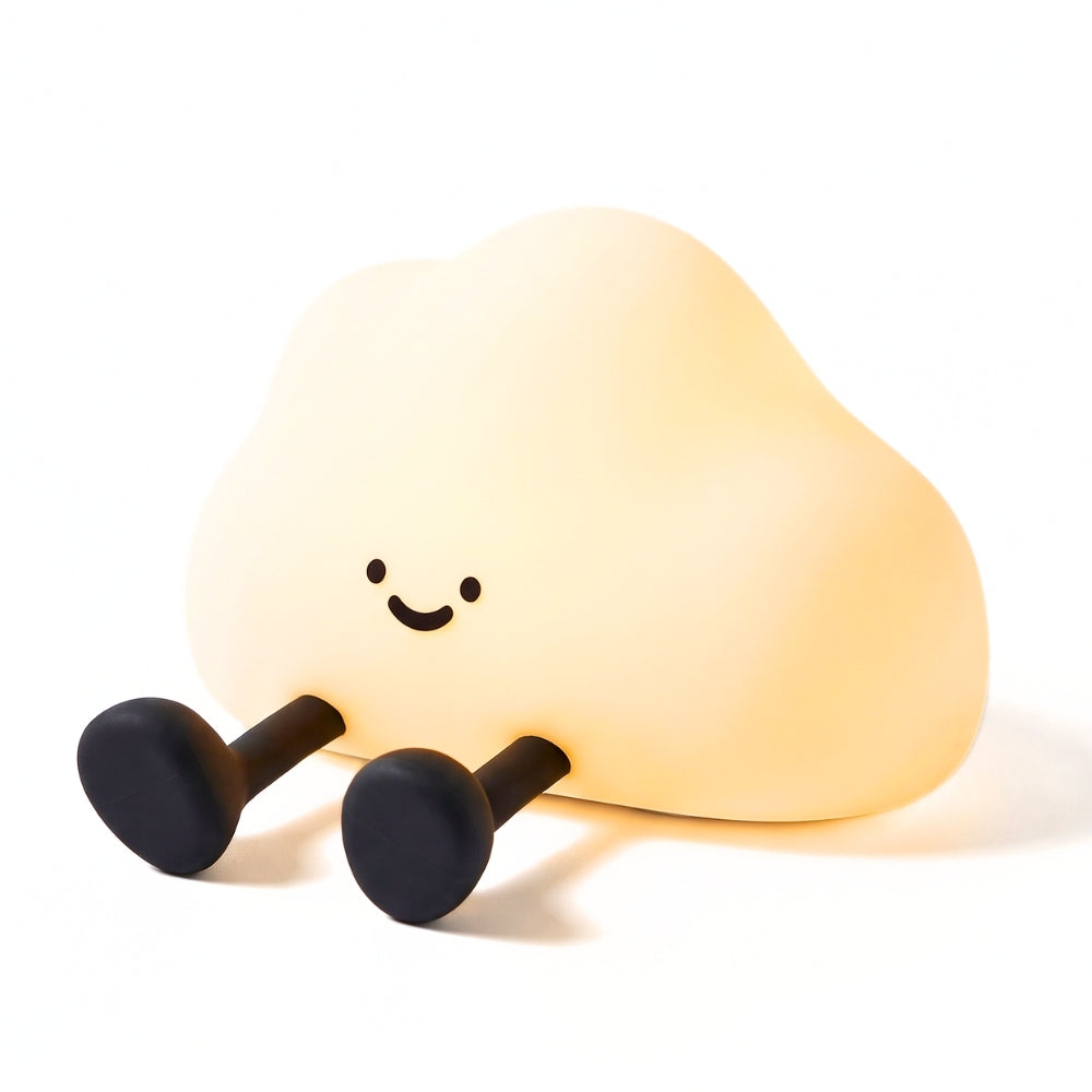 Lampe de nuit en silicone en forme de nuage