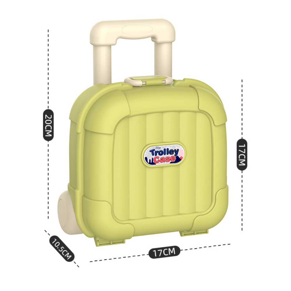 Rolling Storage Suitcase for Kids