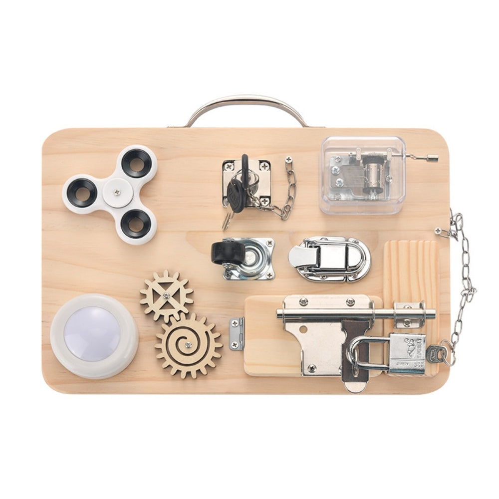 Montessori Lock Board for Kids