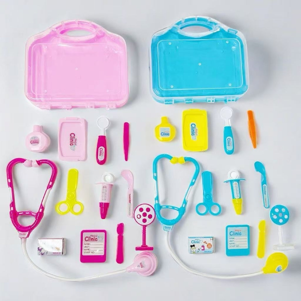 Jeu de rôle de médecin pour enfants avec plusieurs accessoires