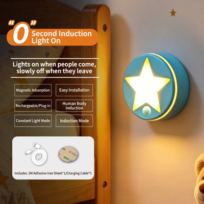 Lampe de nuit étoile adaptée à la routine du coucher