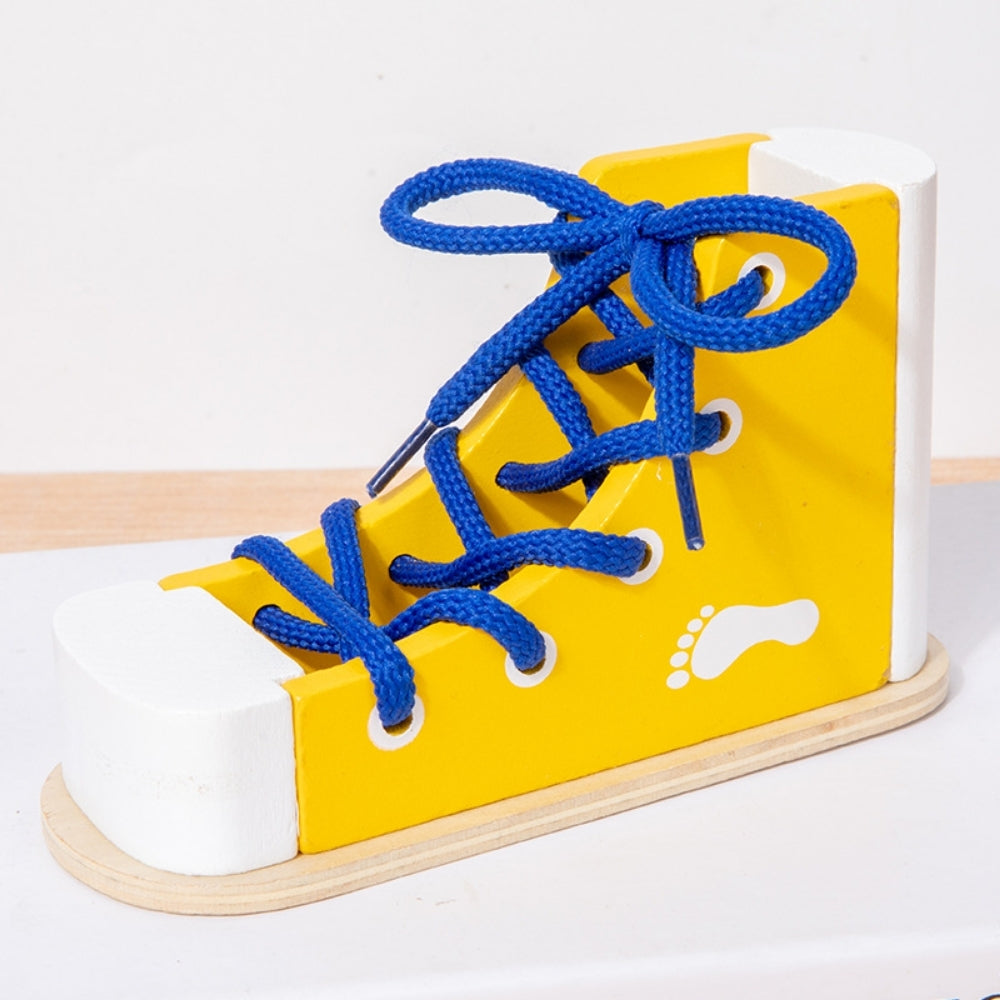 Wooden Montessori Lacing Toy