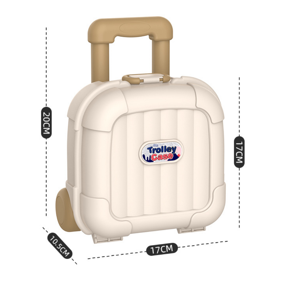 Rolling Storage Suitcase for Kids