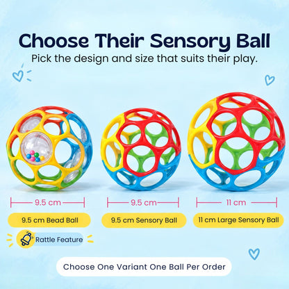 Jouet sensoriel multicolore pour les jeux d’éveil de bébé