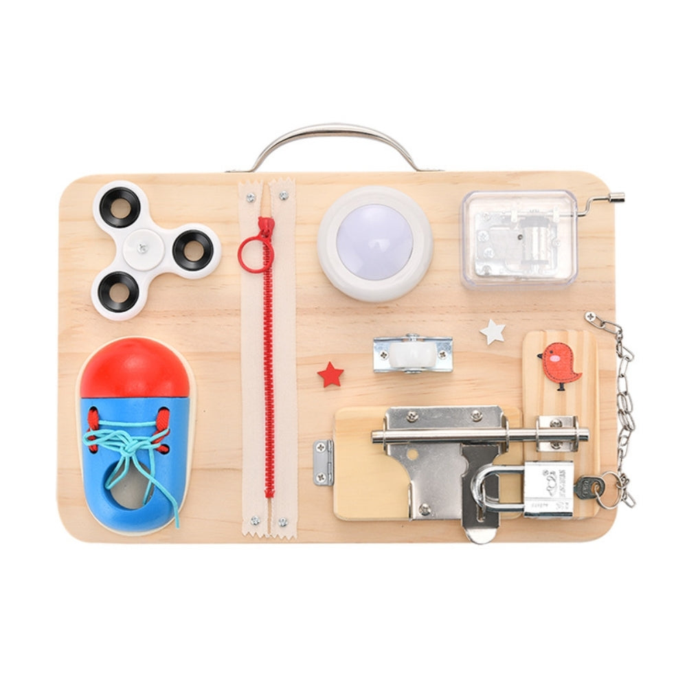 Montessori Lock Board for Kids