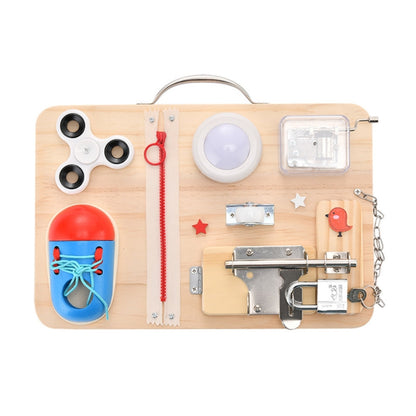 Montessori Lock Board for Kids