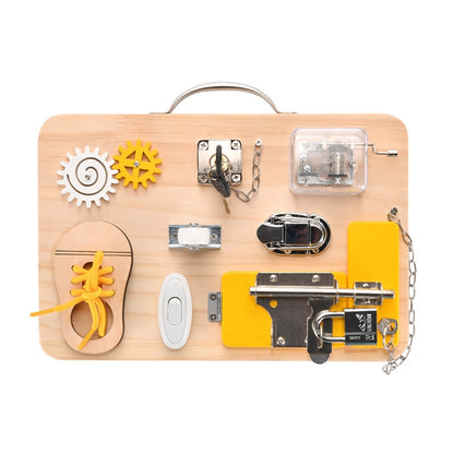 Montessori Lock Board for Kids