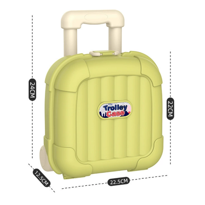 Rolling Storage Suitcase for Kids
