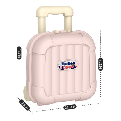 Rolling Storage Suitcase for Kids