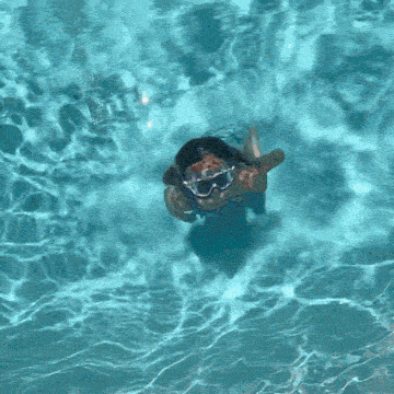 Clip-on Swimming Goggles