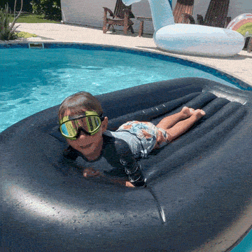 Clip-on Swimming Goggles