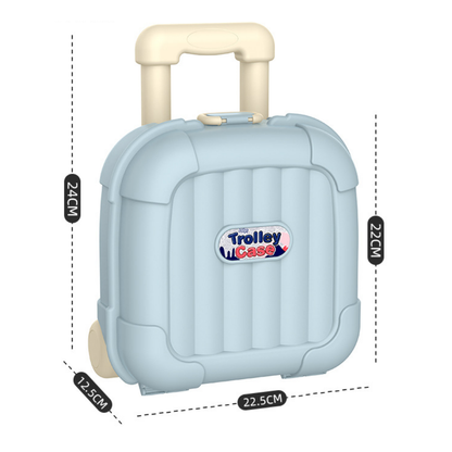 Rolling Storage Suitcase for Kids