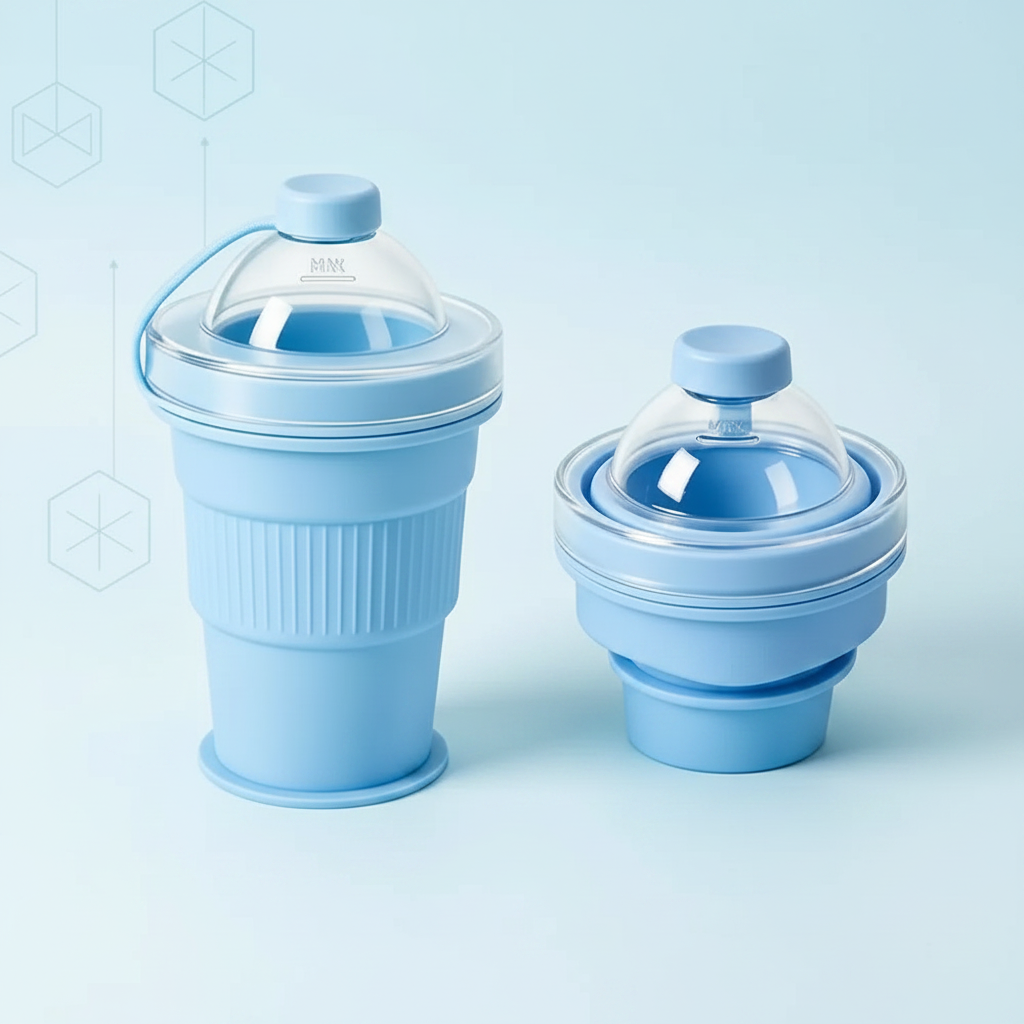 325 mL Collapsible Silicone Cup