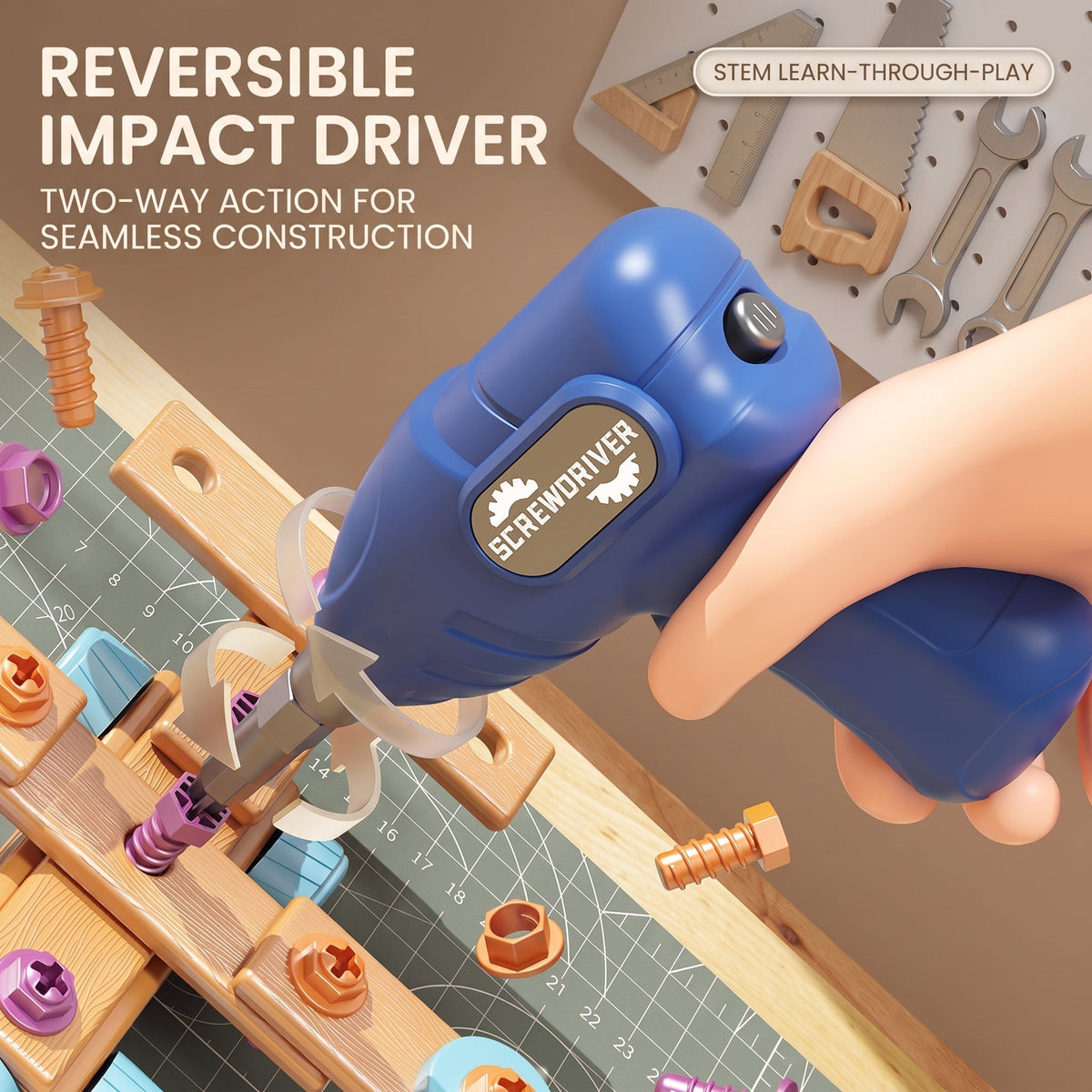 Coffret de jeu de rôle pour imiter les travaux de bricolage
