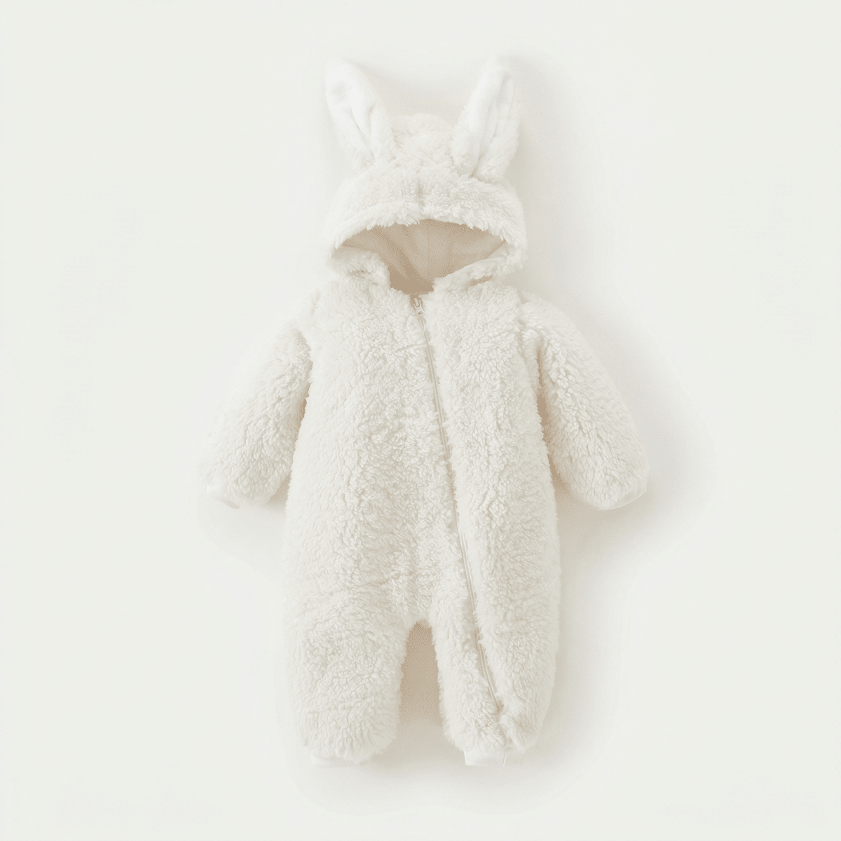 Barboteuse Bébé En Cachemire Motif Lapin - Enfant Joyeux
