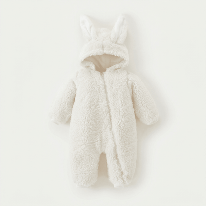 Barboteuse Bébé En Cachemire Motif Lapin - Enfant Joyeux