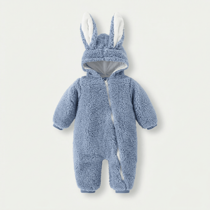 Barboteuse Bébé En Cachemire Motif Lapin - Enfant Joyeux