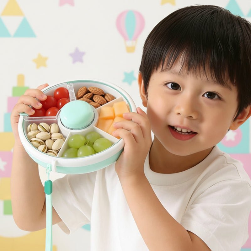 Boîte À Collations Pour Enfants À 5 Compartiments - Enfant Joyeux