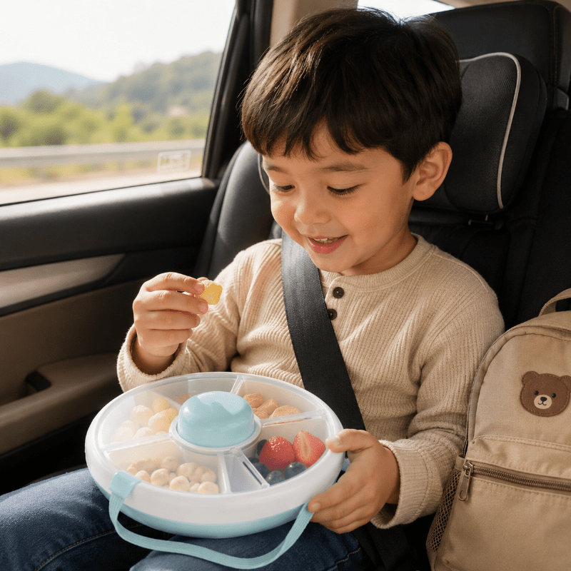 Boîte À Collations Pour Enfants À 5 Compartiments - Enfant Joyeux