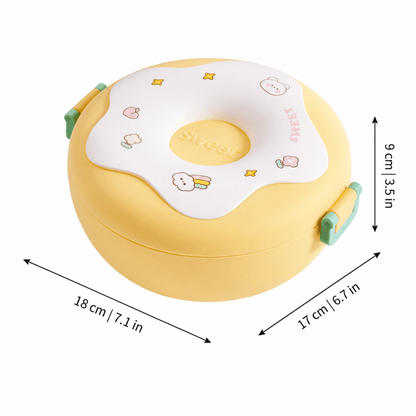 Boîte À Lunch Bento Étanche À 2 Compartiments Pour Enfants - Enfant Joyeux