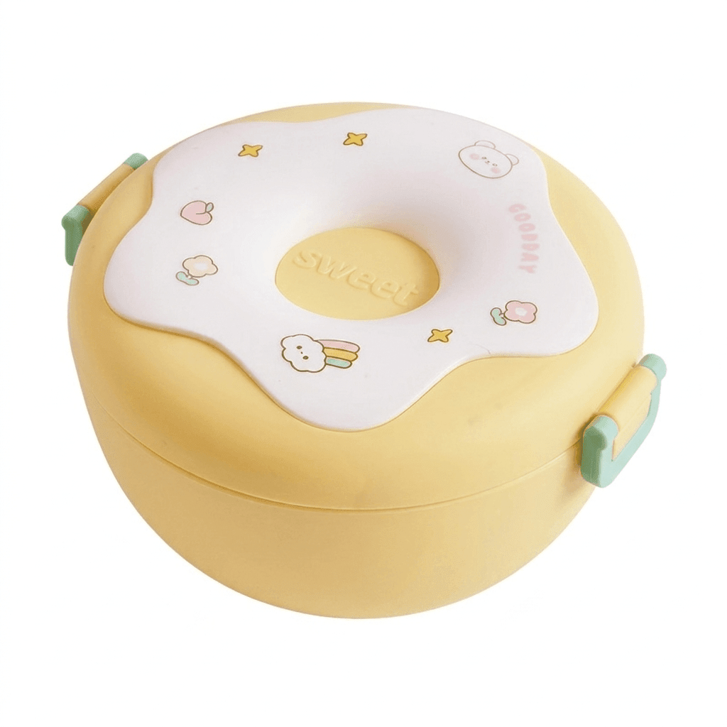 Boîte À Lunch Bento Étanche À 2 Compartiments Pour Enfants - Enfant Joyeux