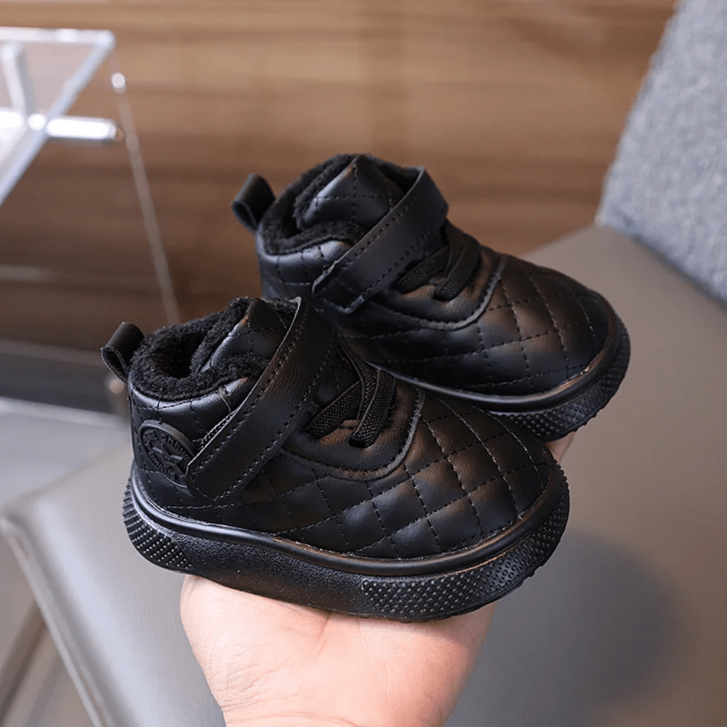 Bottes D’Hiver Pour Enfants Doublées En Peluche - Enfant Joyeux