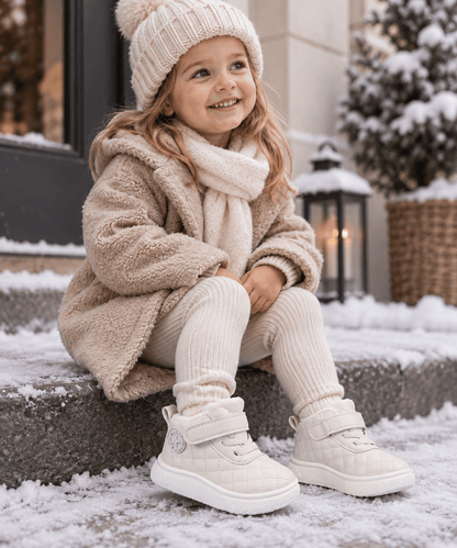 Bottes D’Hiver Pour Enfants Doublées En Peluche - Enfant Joyeux