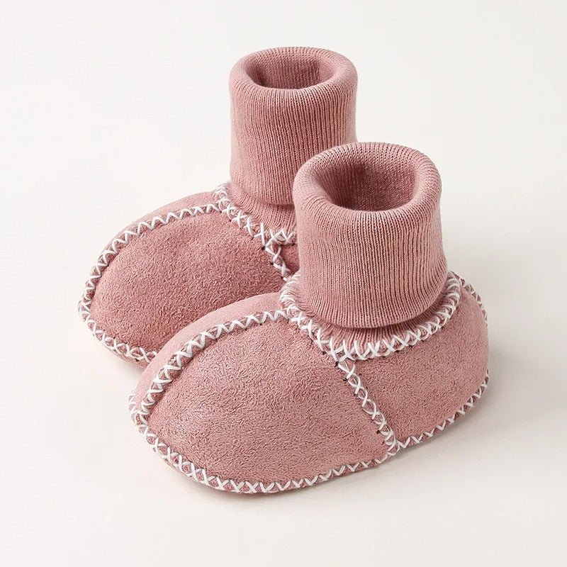 Bottillons Tricotés Pour Bébé Douillets - Enfant Joyeux