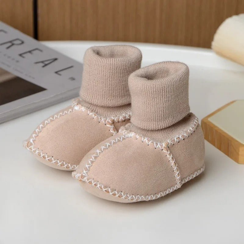 Bottillons Tricotés Pour Bébé Douillets - Enfant Joyeux