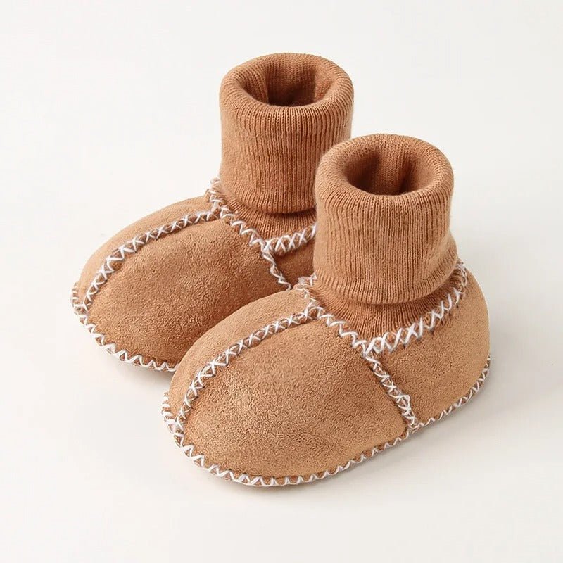 Bottillons Tricotés Pour Bébé Douillets - Enfant Joyeux