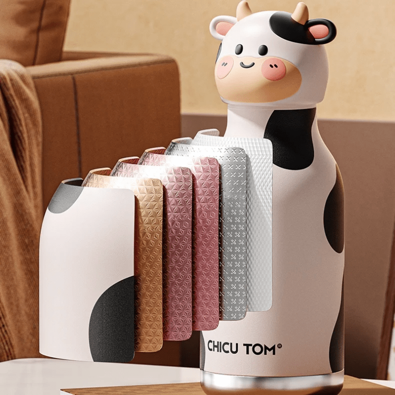 Bouteille Thermos Pour Enfant À Motifs d’Animaux - Enfant Joyeux