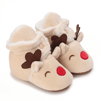 Chaussures D’hiver Pour Bébé En Peluche - Enfant Joyeux
