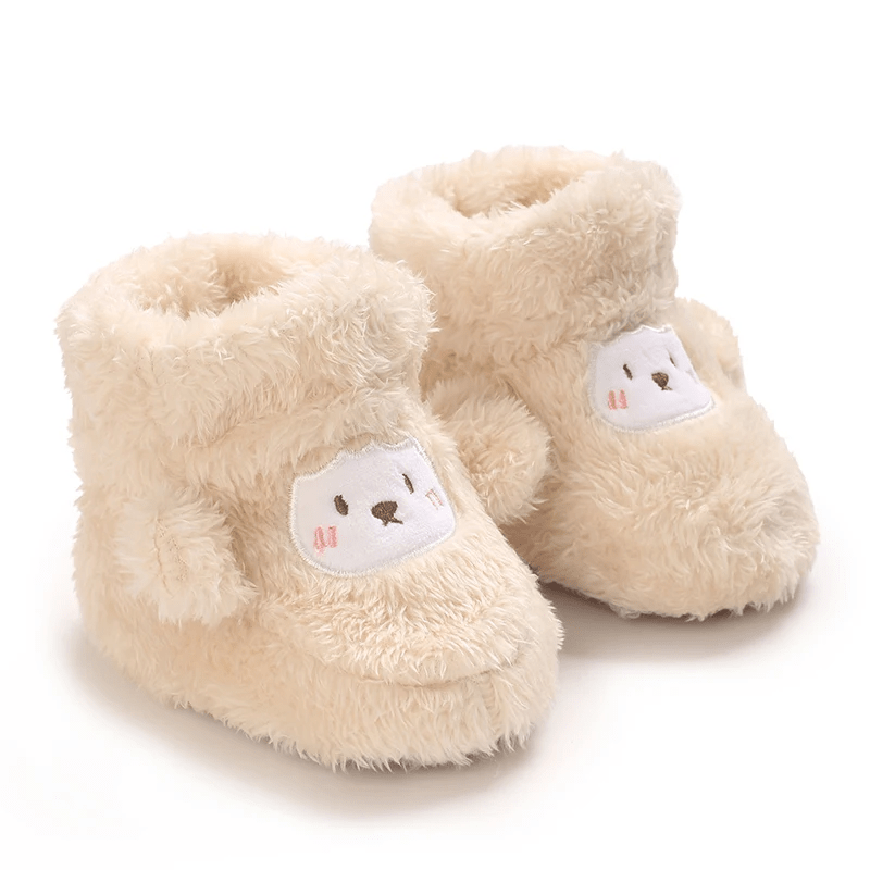 Chaussures D’hiver Pour Bébé En Peluche - Enfant Joyeux