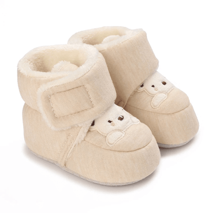 Chaussures D’hiver Pour Bébé En Peluche - Enfant Joyeux