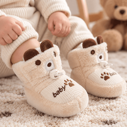 Chaussures D’hiver Pour Bébé En Peluche - Enfant Joyeux