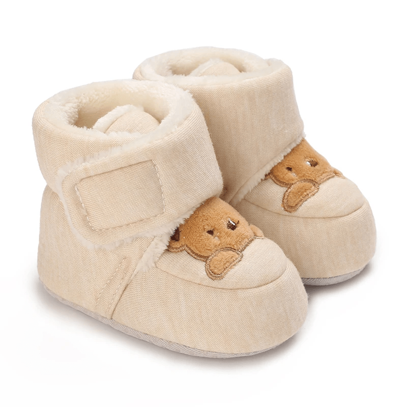 Chaussures D’hiver Pour Bébé En Peluche - Enfant Joyeux