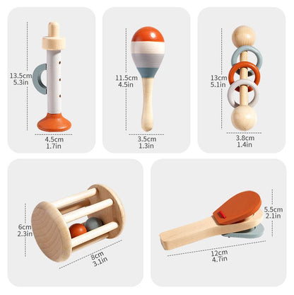 Clochette Musicale Montessori Souple Pour Bébé - Enfant Joyeux