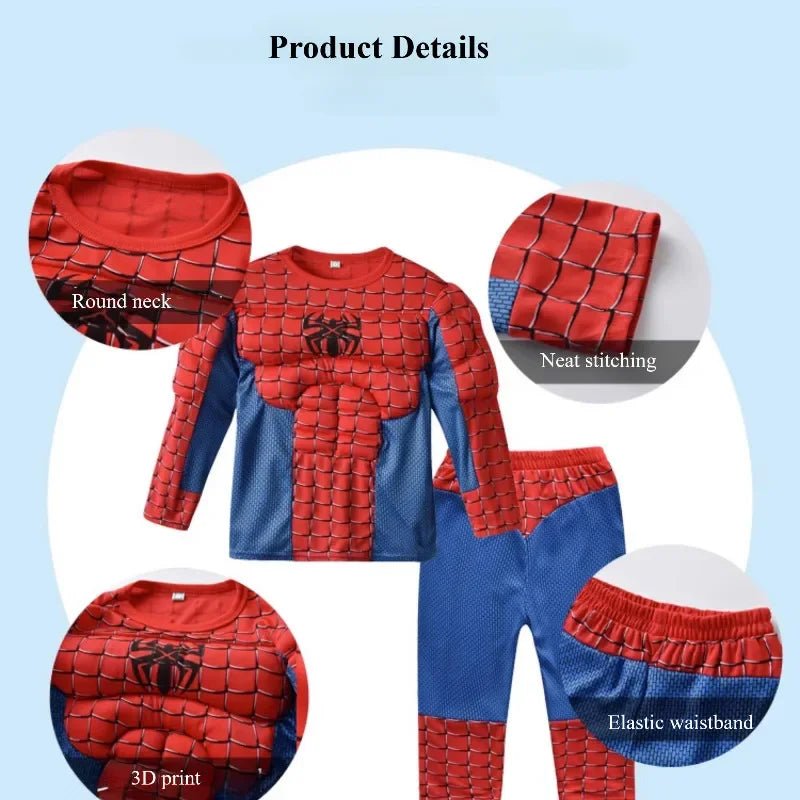 Costume De Superhéros Pour Enfant Ensemble De Jeu De Rôle - Enfant Joyeux