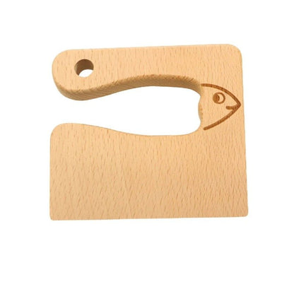 Couteau Montessori En Bois Pour Enfants - Enfant Joyeux
