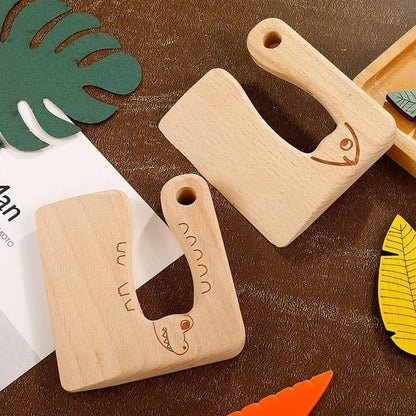 Couteau Montessori En Bois Pour Enfants - Enfant Joyeux