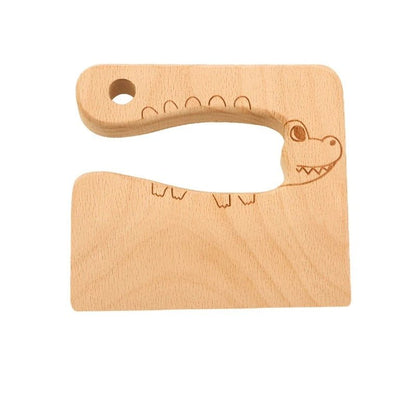 Couteau Montessori En Bois Pour Enfants - Enfant Joyeux