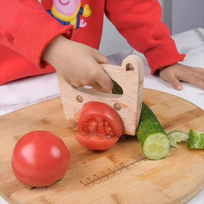 Couteau Montessori En Bois Pour Enfants - Enfant Joyeux