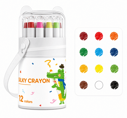 Crayons De Coloriage Lavables Jumbo Pour Enfants - Enfant Joyeux