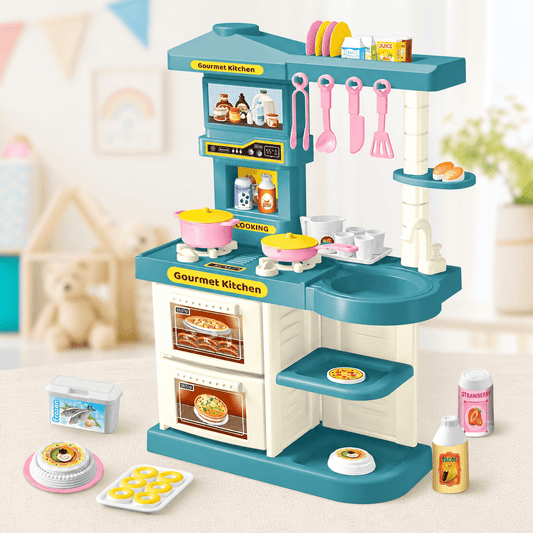 Cuisine De Jeu Pour Enfants Avec Évier À Circulation D’eau - Enfant Joyeux