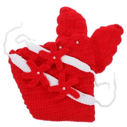 Ensemble Sirène Pour Bébé Avec Queue Haut Et Bandeau - Enfant Joyeux