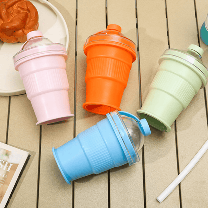 Gobelet Pliable En Silicone 325 mL - Enfant Joyeux