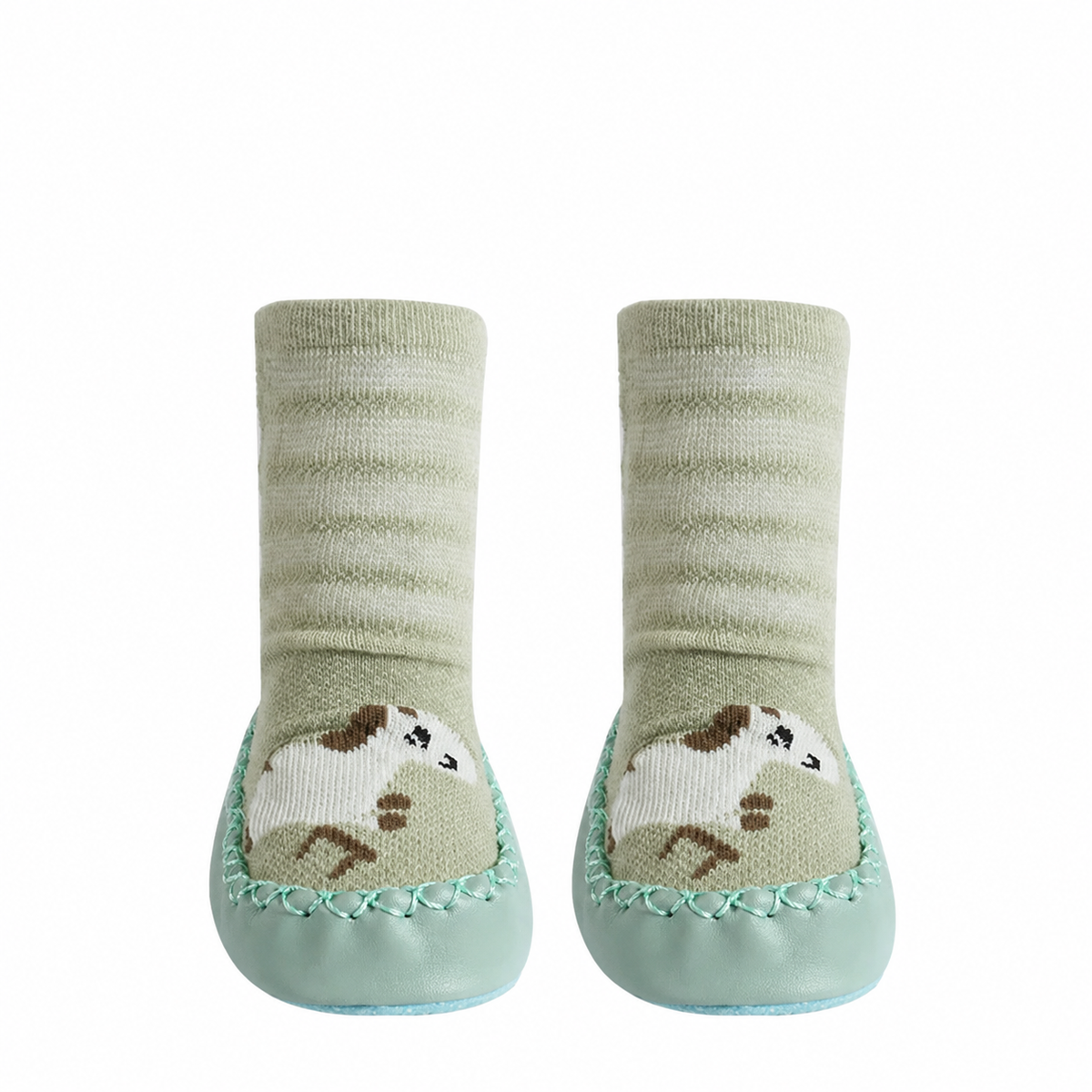 Souliers-chaussettes à enfiler pour petits pieds de bébé